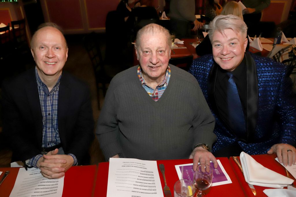 DO40 Fosse author Kevin Winkler, Ken Urmston and Richard Skipper