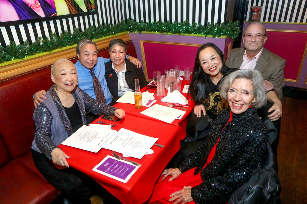 Speaker Lori Tan Chinn, Susan Sigrist and friends