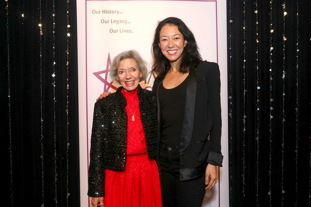 Legacy Honoree Susan Sigrist and student and DO40 member Naomi Kakuk