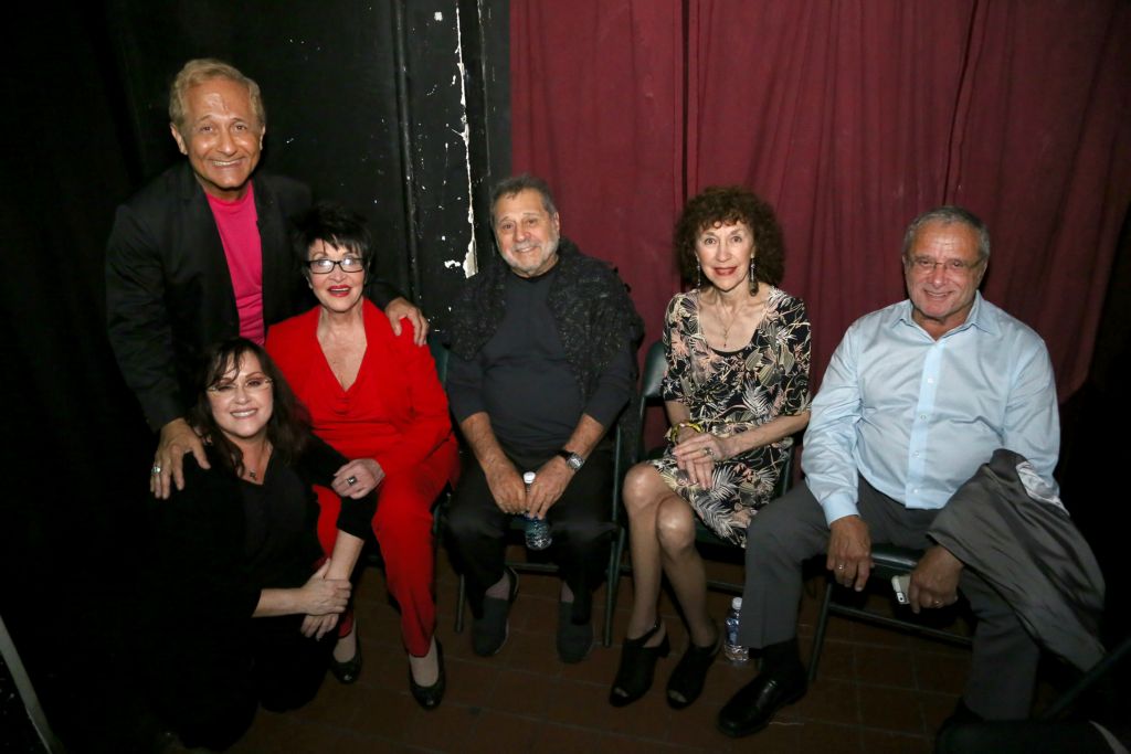 Backstage with Lisa Mordente, DO40 prez John Sefakis, Chita Rivera, Tony Mordente and Ronnie Lee